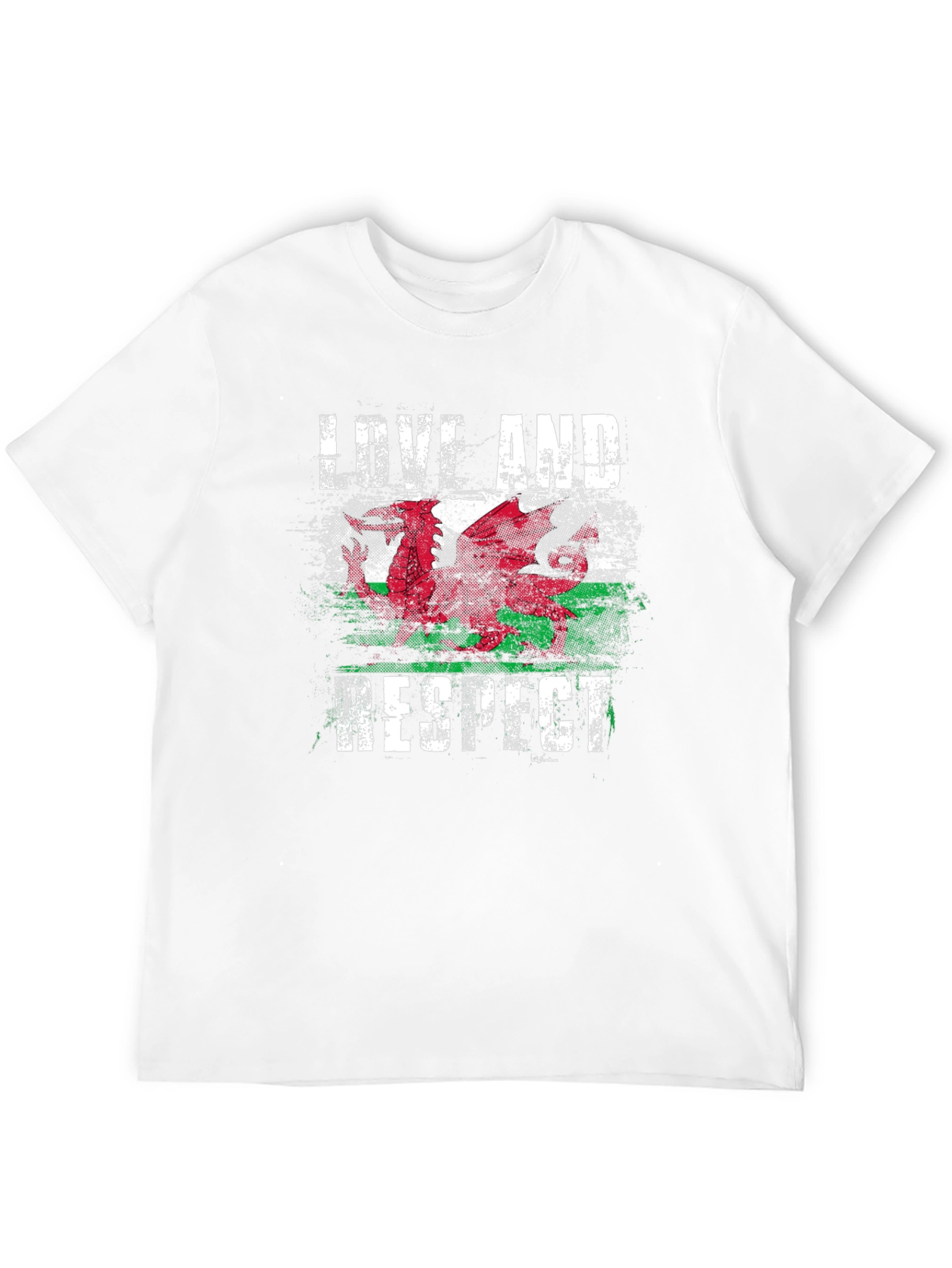 Love and Respect Wales Flag T-Shirt