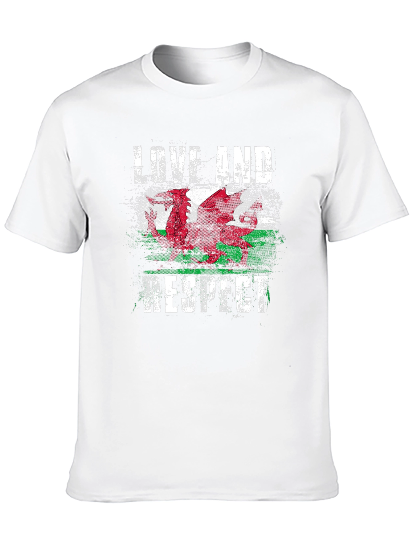 Love and Respect Wales Flag T-Shirt
