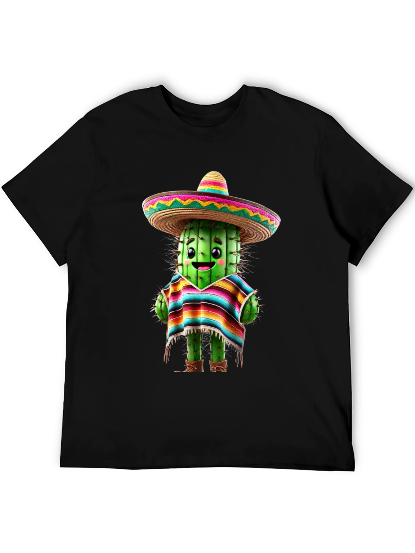 Cactus Sombrero T-Shirt - Fiesta Fun!