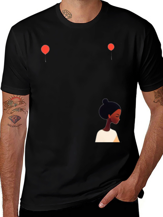 Modern Graphic Print T-Shirt