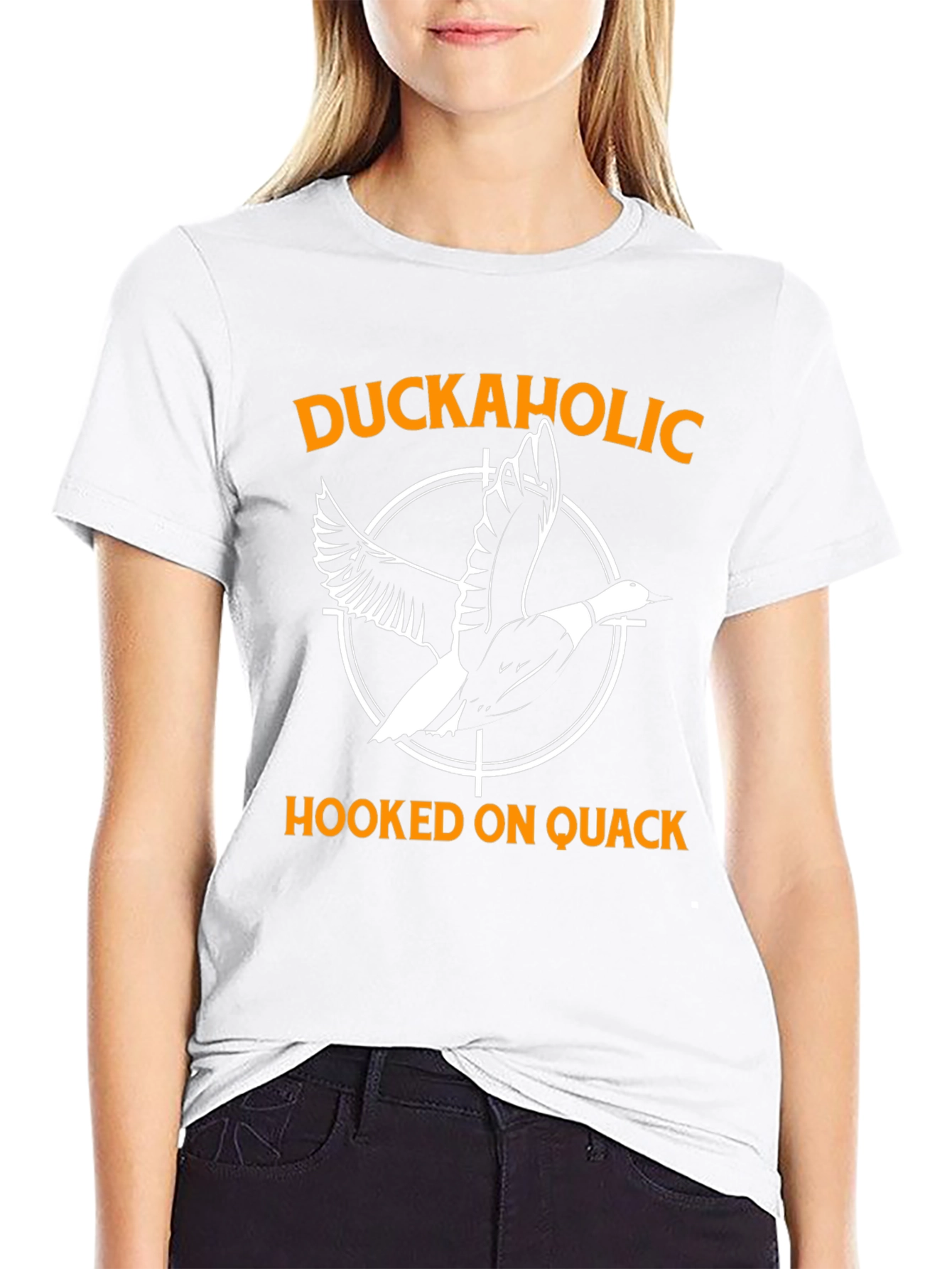 Duckaholic T-Shirt - Hooked on Quack Hunting Tee