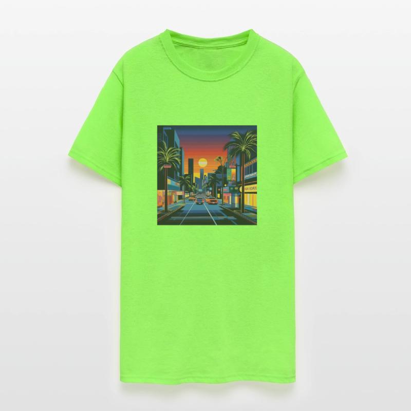 Nightscape Urban Hiroshi Nagai Abstract