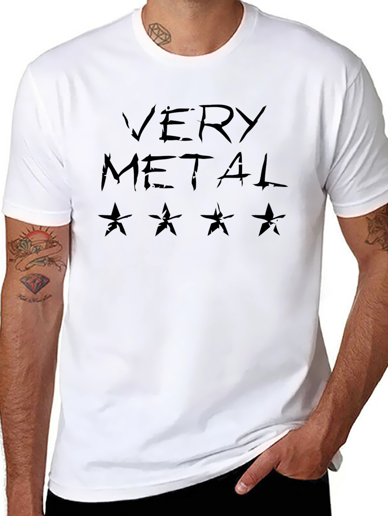 Very Metal Graphic T-Shirt