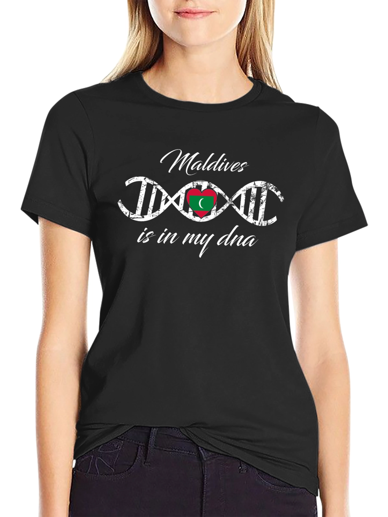 Maldives DNA T-Shirt - Country Pride