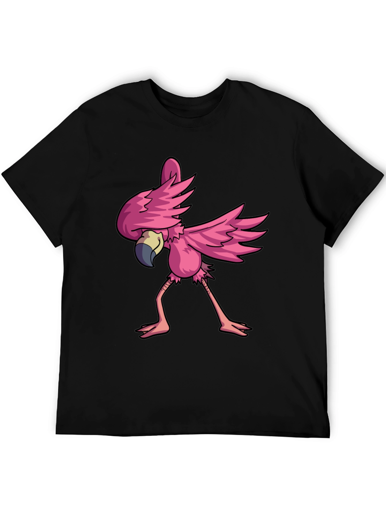 Flamingo Dab T-Shirt - Fun Animal Tee