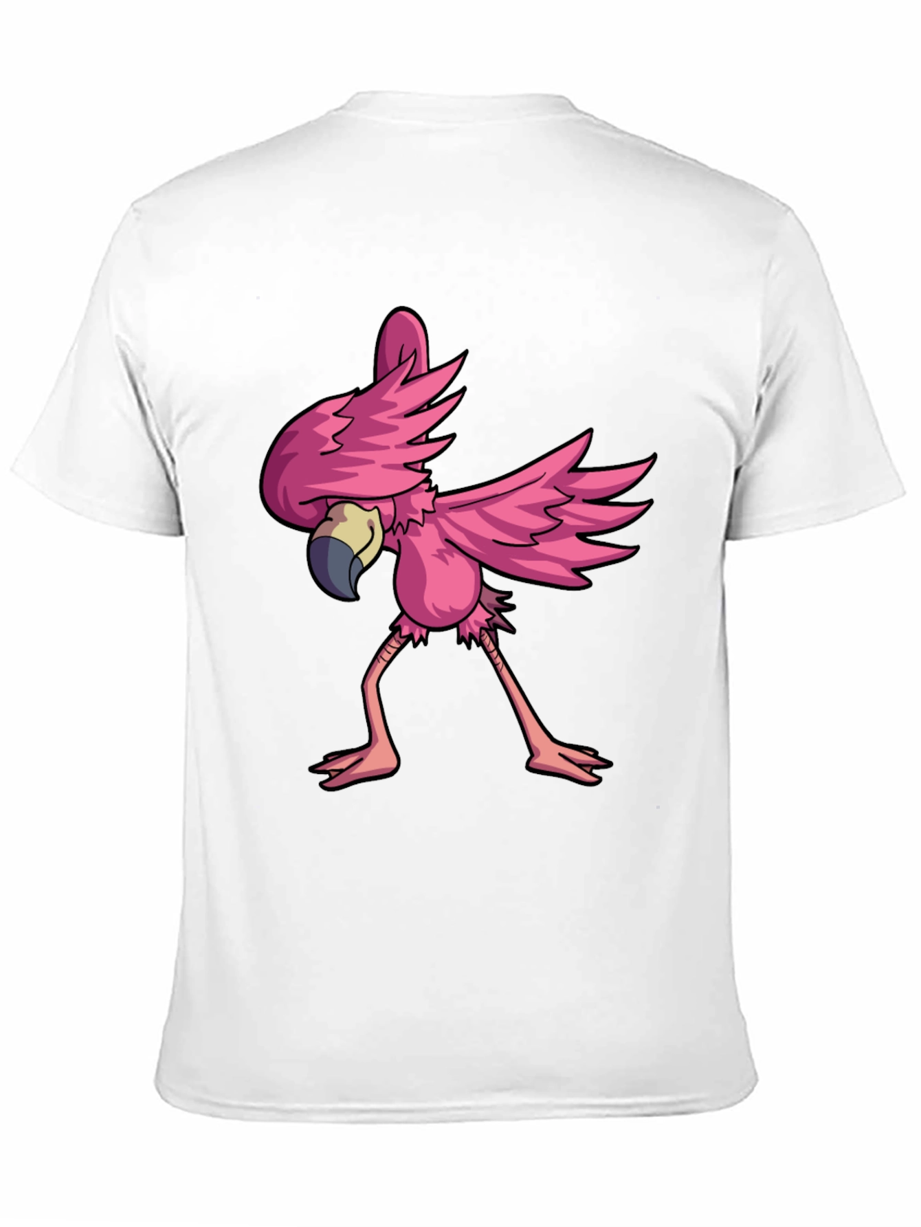 Flamingo Dab T-Shirt - Fun Animal Tee
