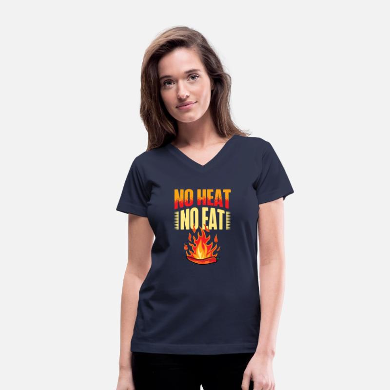No Heat No Eat Spicy Food Flavor Chili Lover