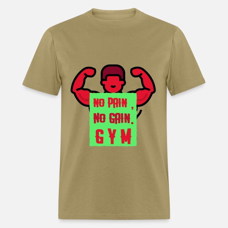no pain, no gain. gym a cool design for gym