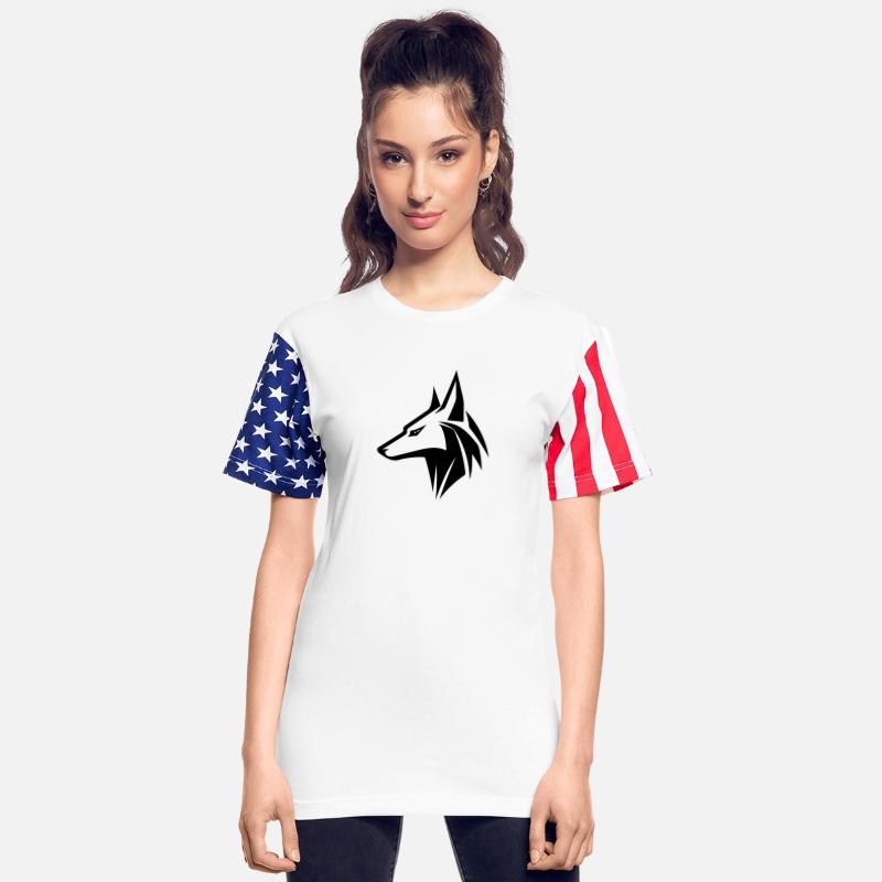 Noble Wolf Head Portrait Tattoo Style