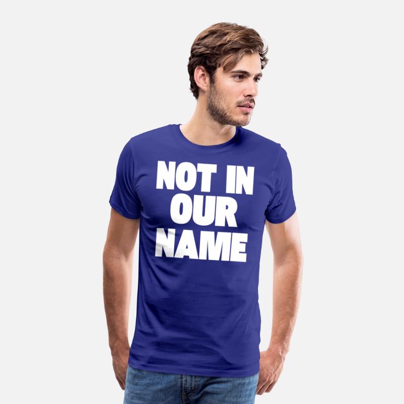 NOT IN OUR NAME Shirt not in our name tshirt
