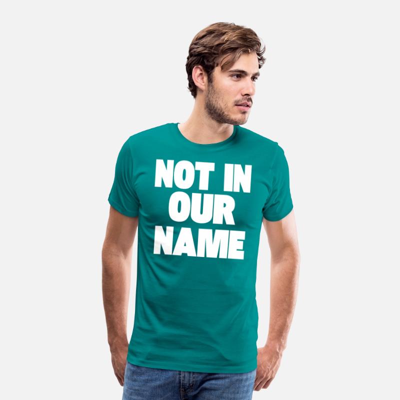 NOT IN OUR NAME Shirt not in our name tshirt