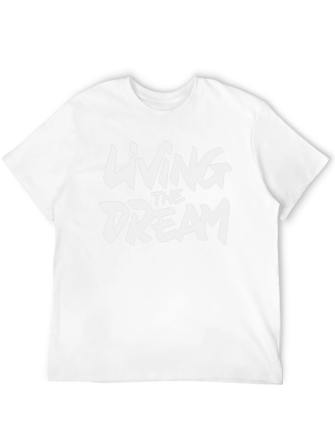 Living The Dream Graphic Black T-Shirt