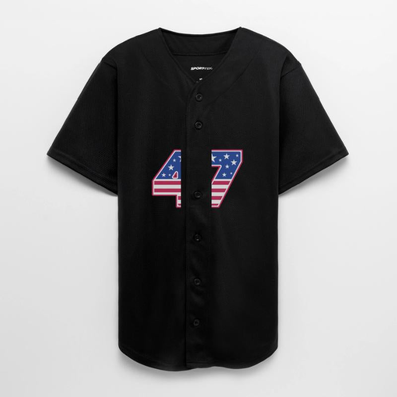 Number 47 in Stars and Stripes