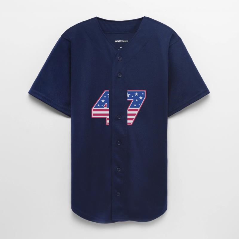 Number 47 in Stars and Stripes