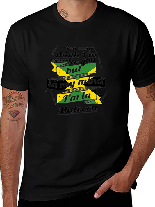 Malvern Jamaica Mind T-Shirt - Novelty Graphic Tee