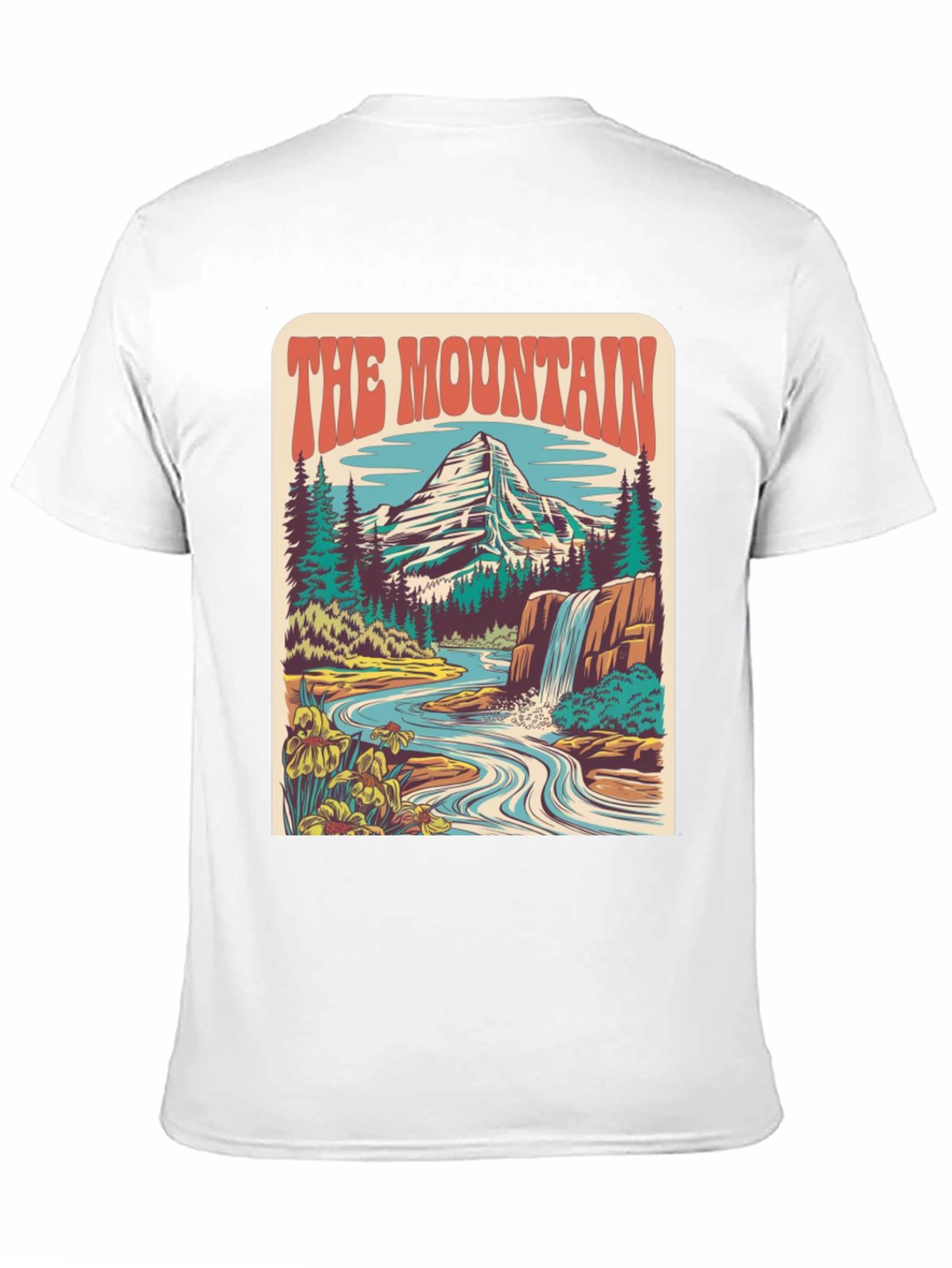 The Mountain Graphic Tee - Nature Lovers T-Shirt