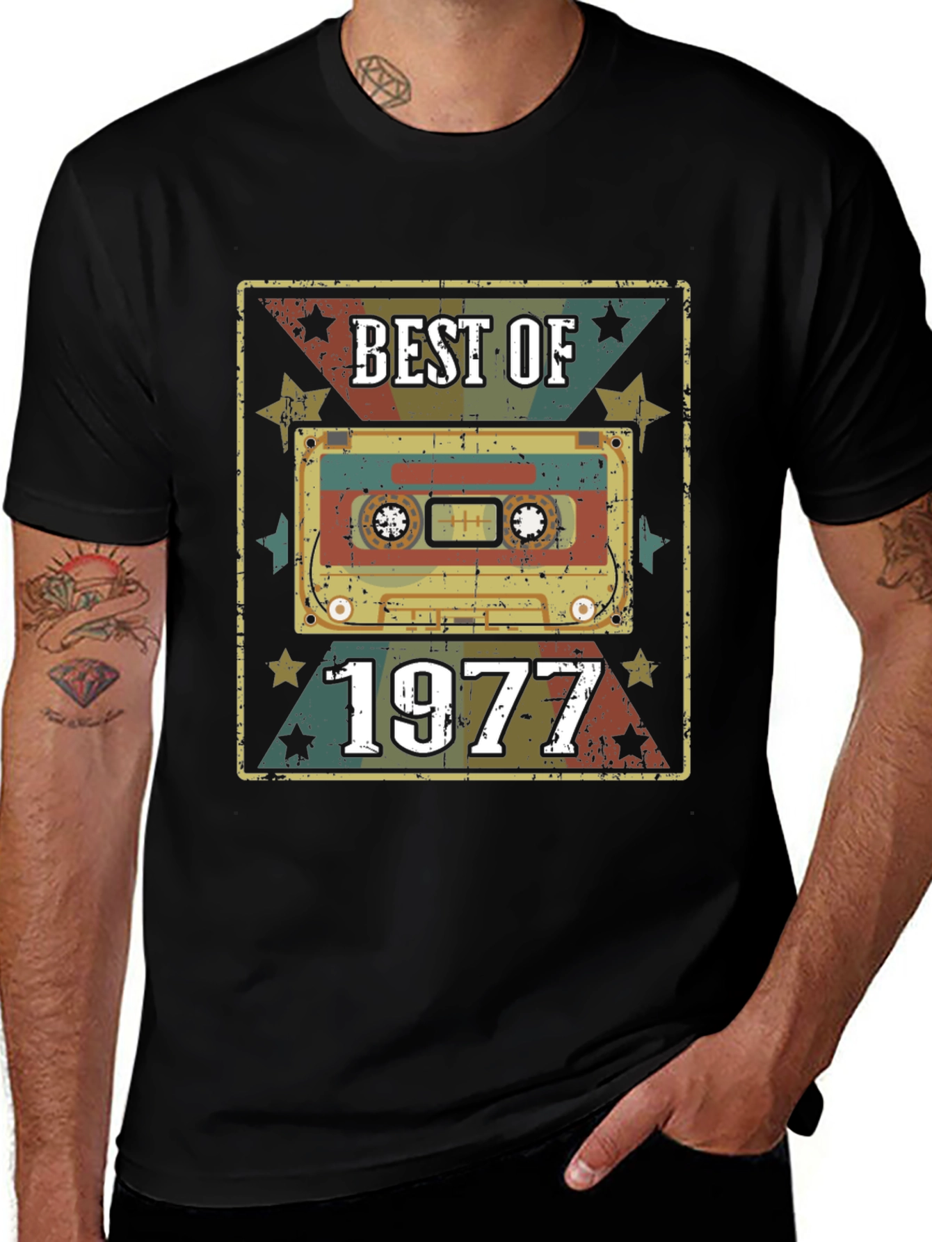 Best of 1977 Cassette Tape T-Shirt