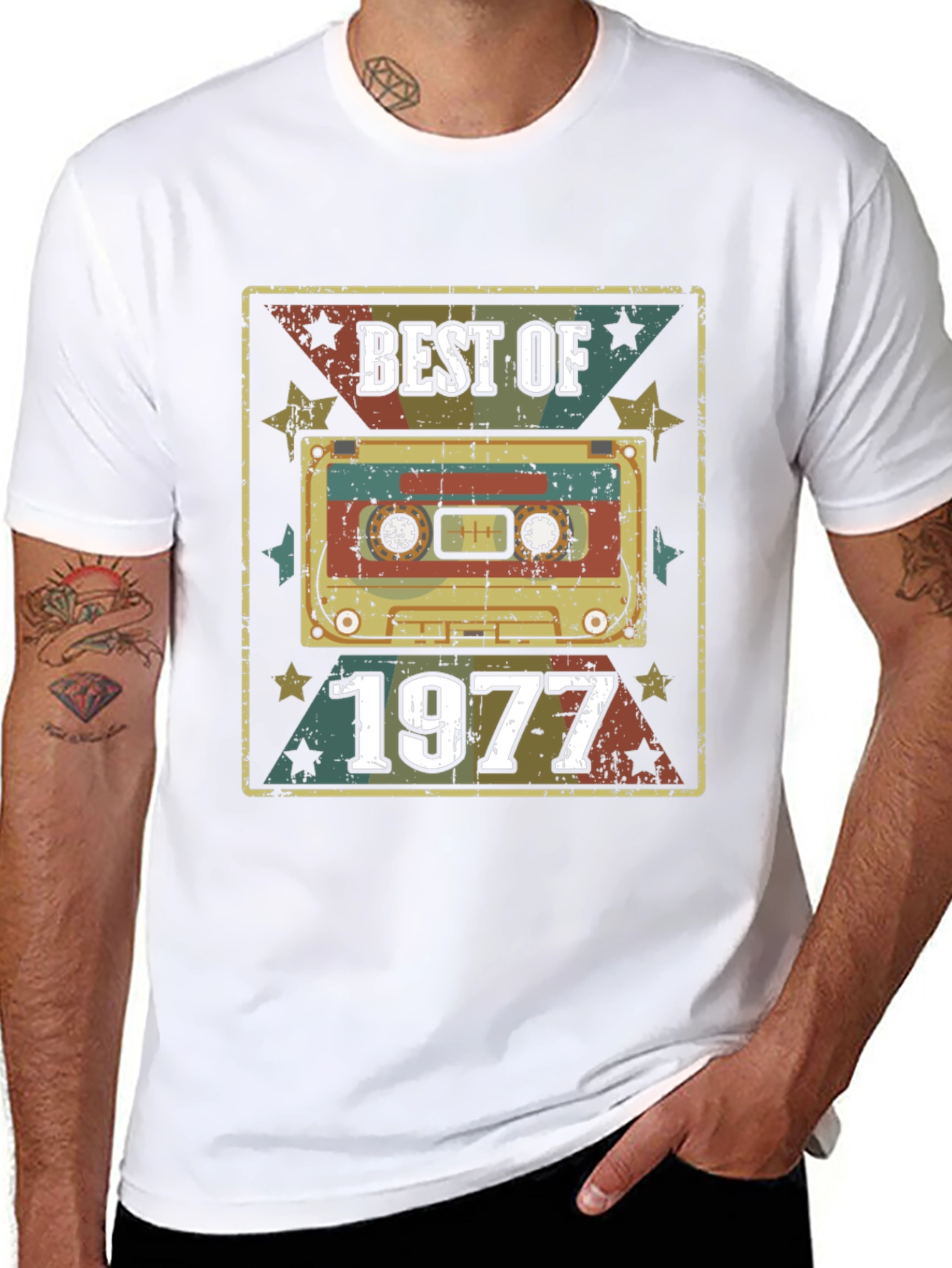 Best of 1977 Cassette Tape T-Shirt