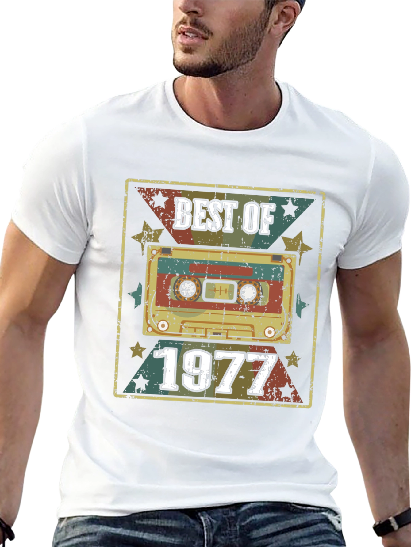 Best of 1977 Cassette Tape T-Shirt