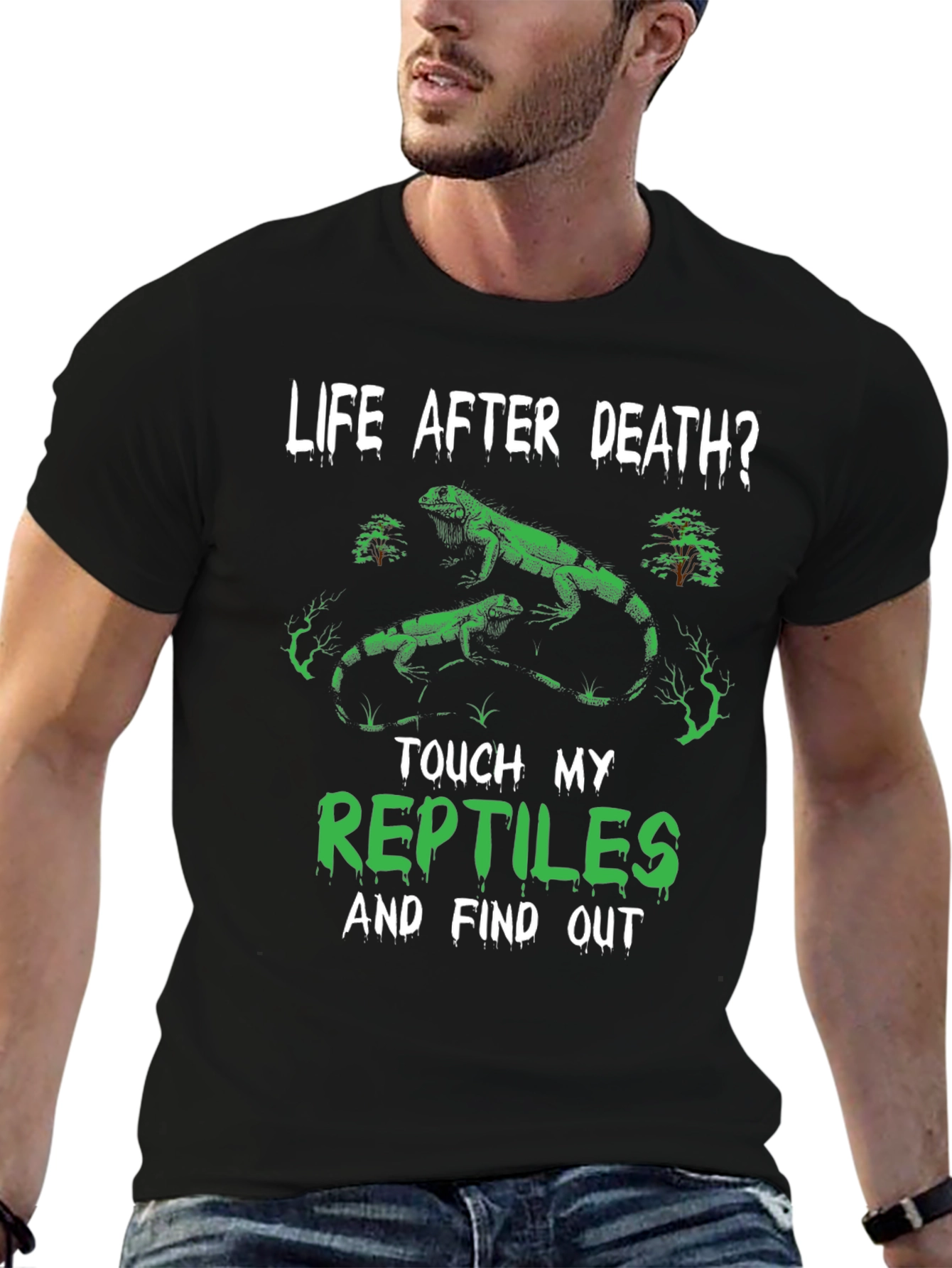 Life After Death Reptile Graphic Tee