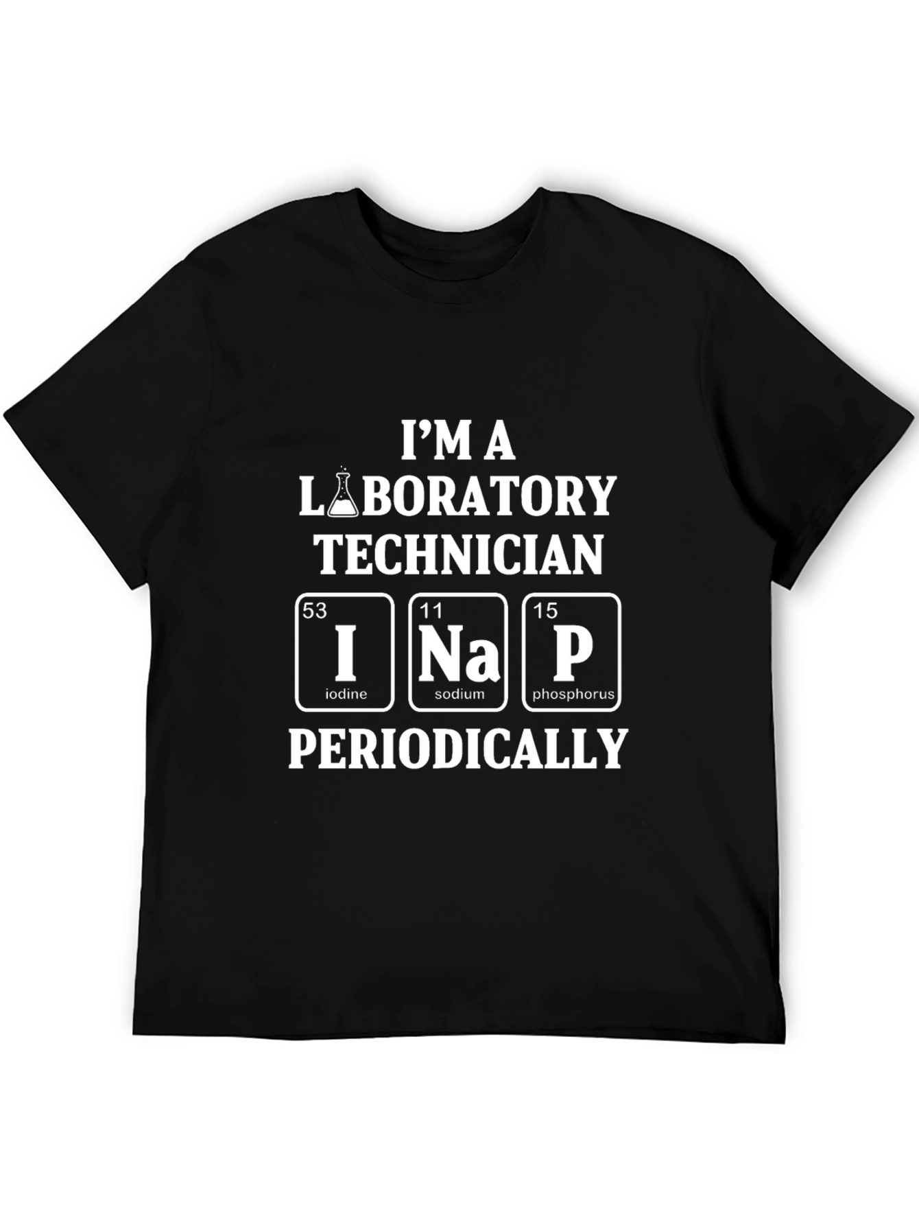 Laboratory Technician T-Shirt - Periodic Table Elements