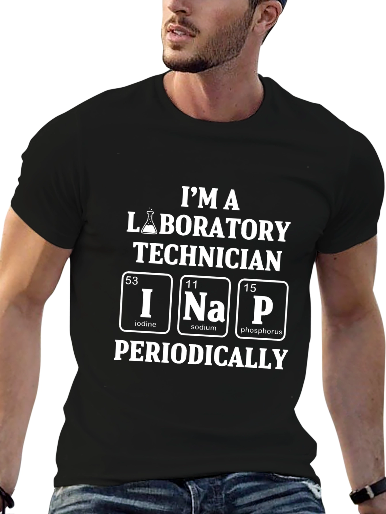 Laboratory Technician T-Shirt - Periodic Table Elements