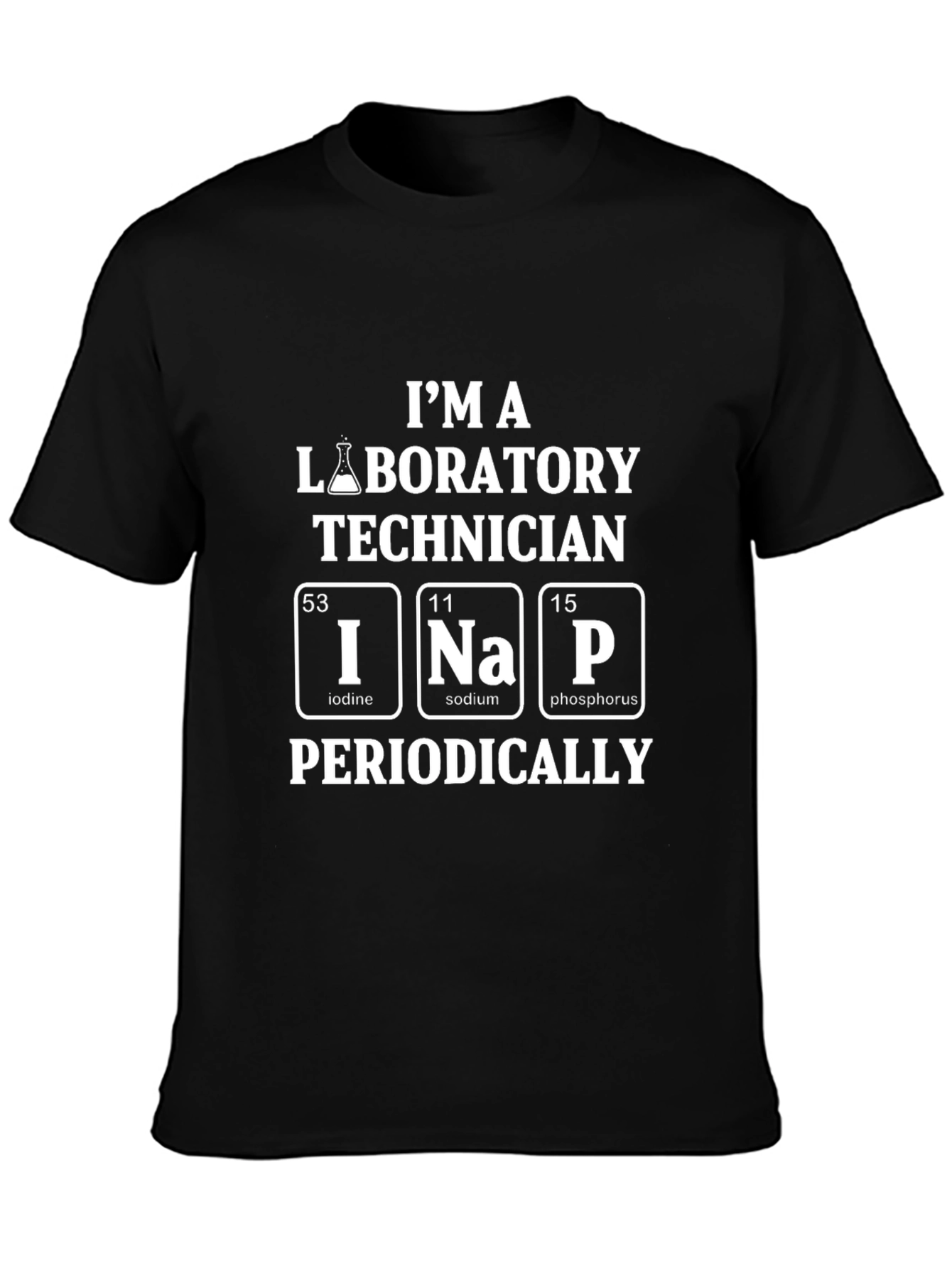 Laboratory Technician T-Shirt - Periodic Table Elements