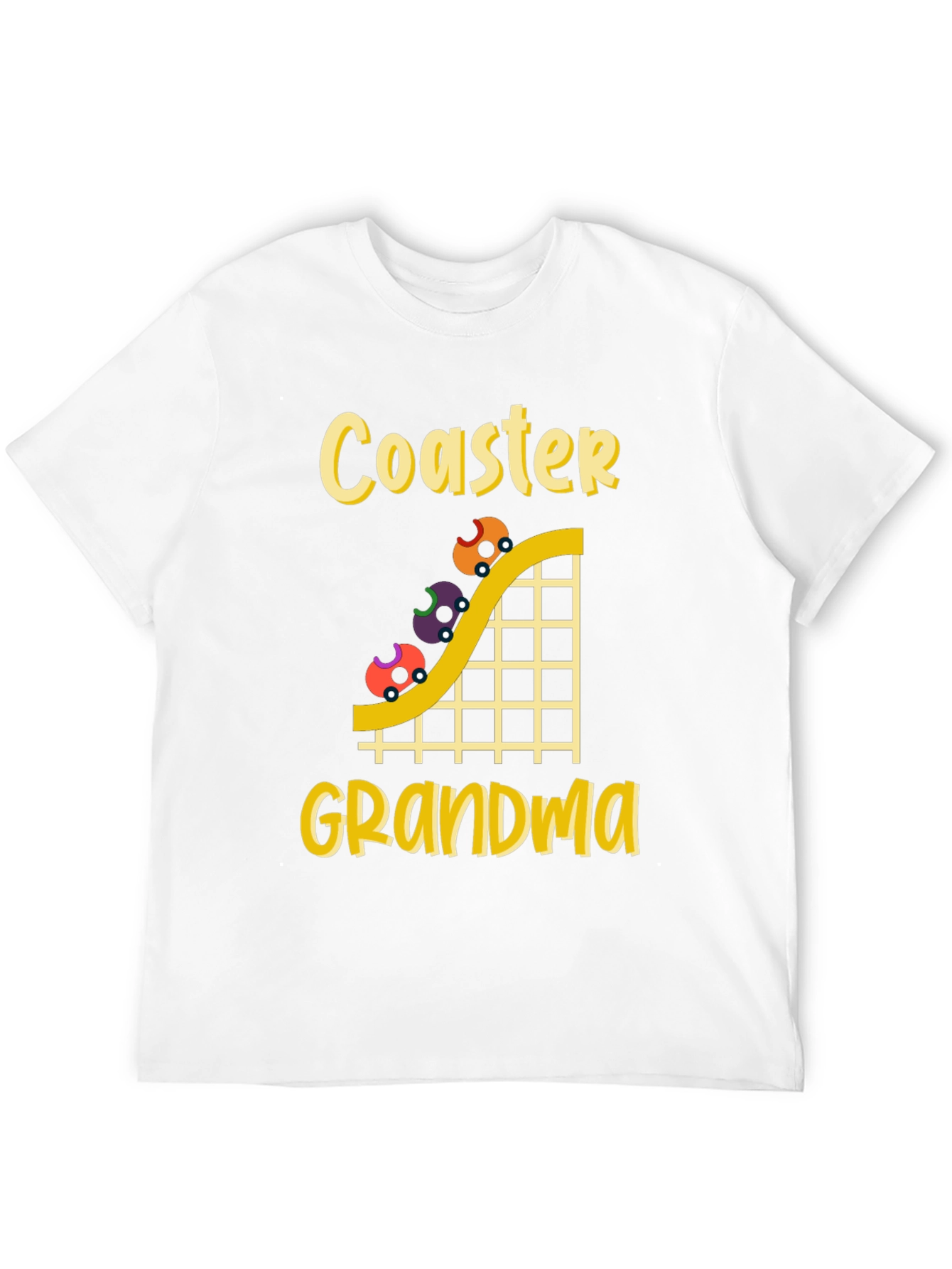 Coaster Grandma Black T-Shirt