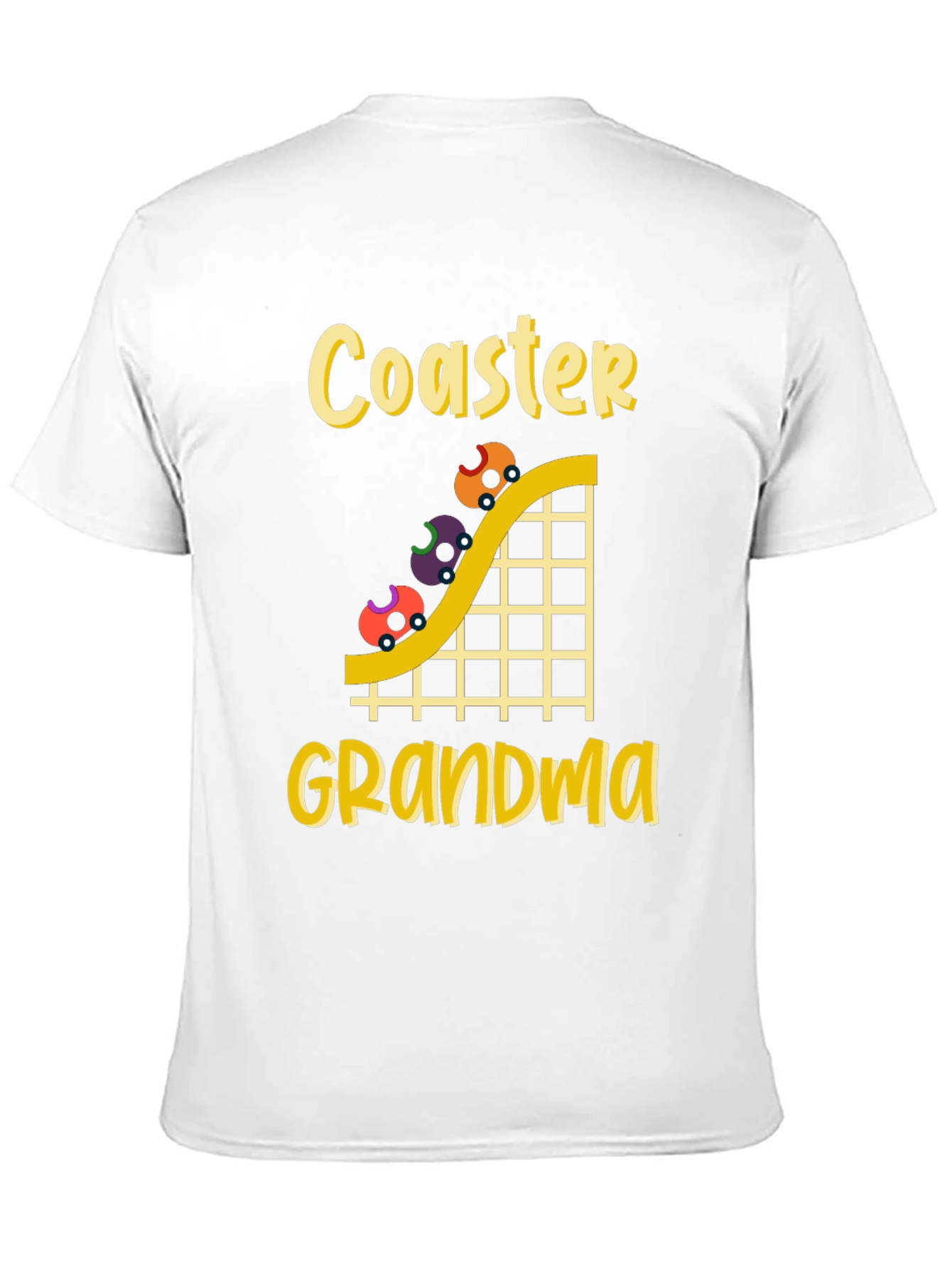 Coaster Grandma Black T-Shirt