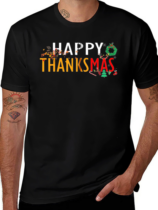 Happy Thanksmas T-Shirt Holiday Season Tee