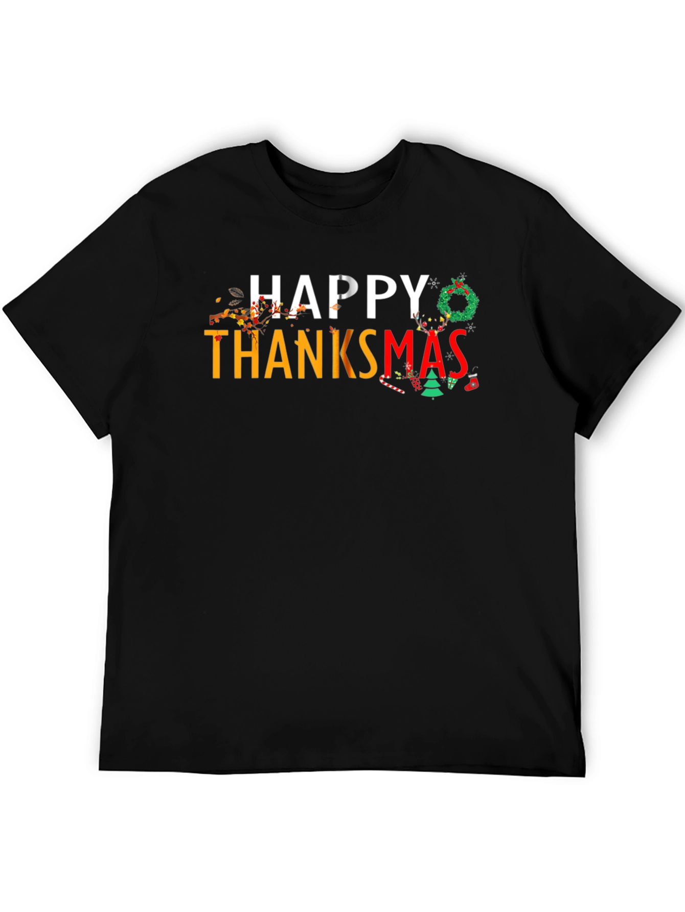 Happy Thanksmas T-Shirt Holiday Season Tee