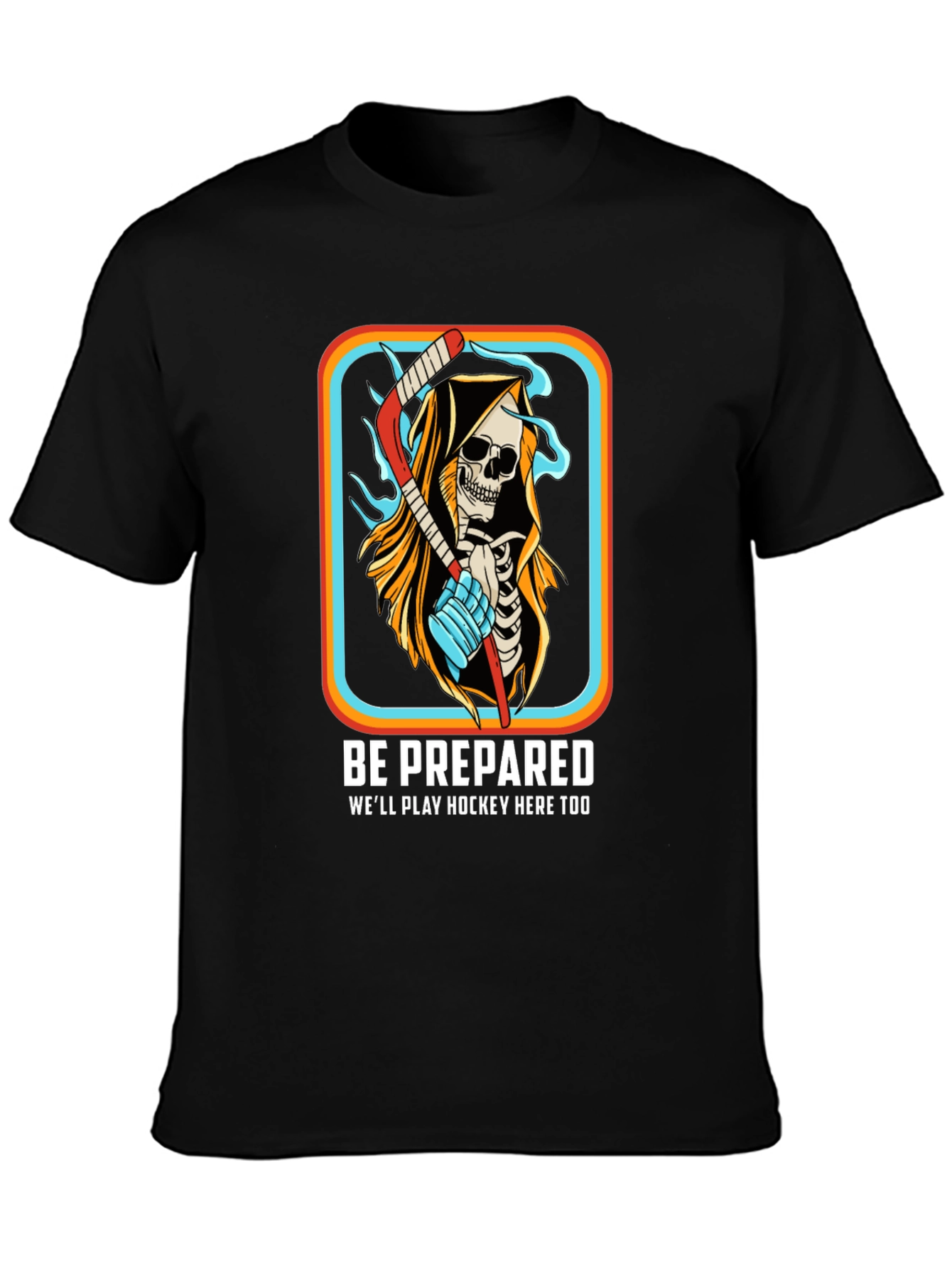 Be Prepared Hockey Reaper T-Shirt