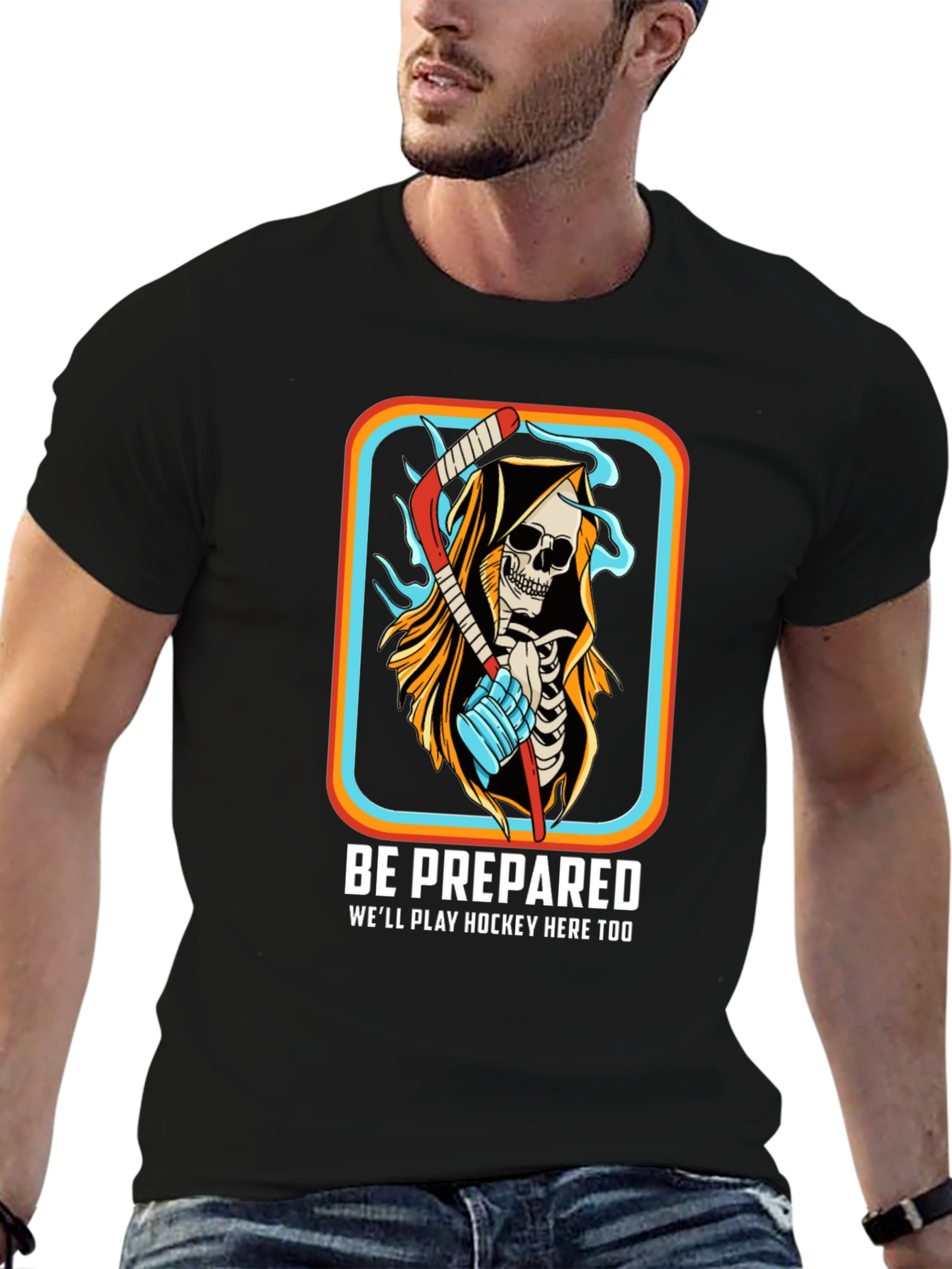 Be Prepared Hockey Reaper T-Shirt