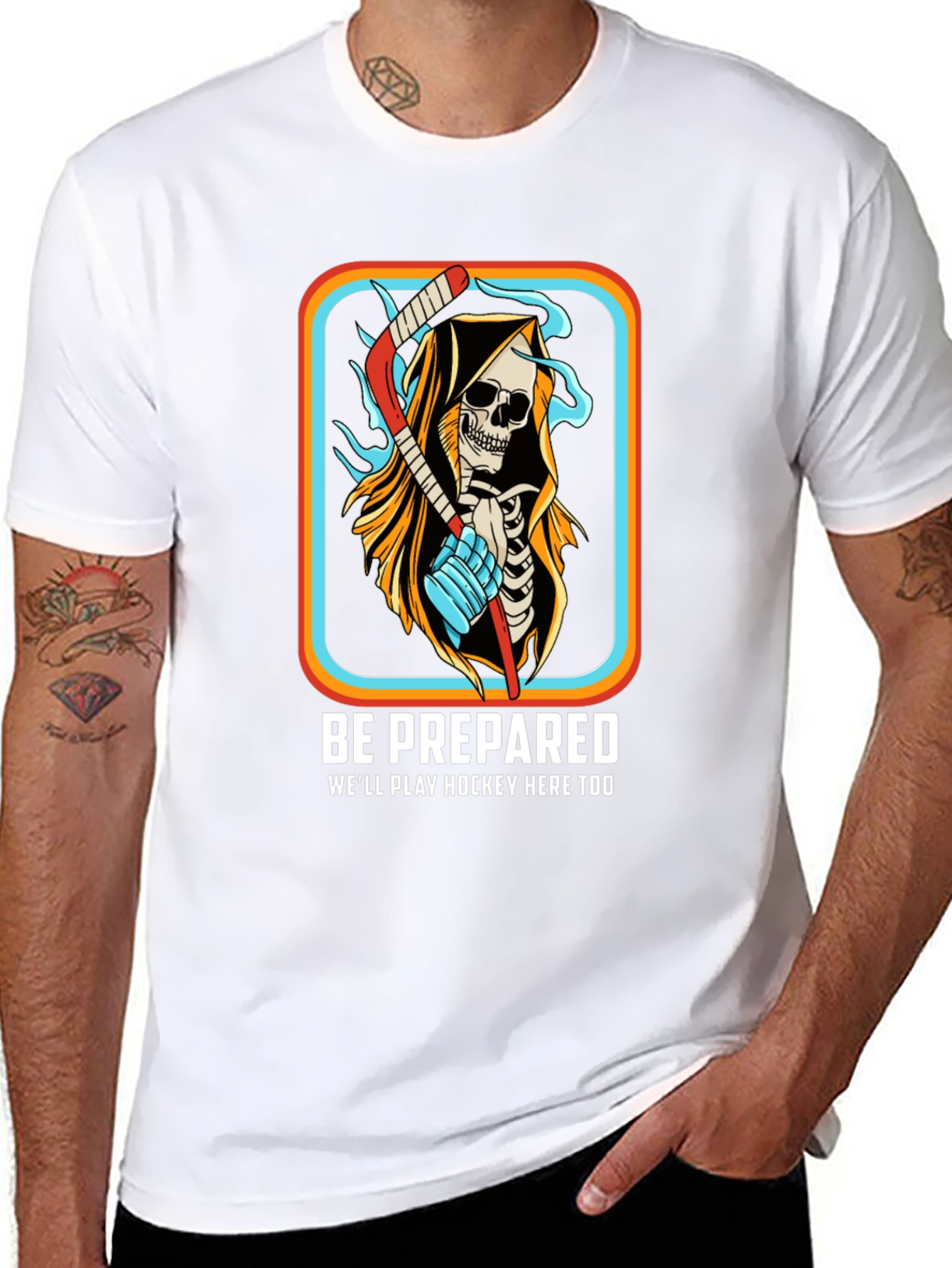 Be Prepared Hockey Reaper T-Shirt
