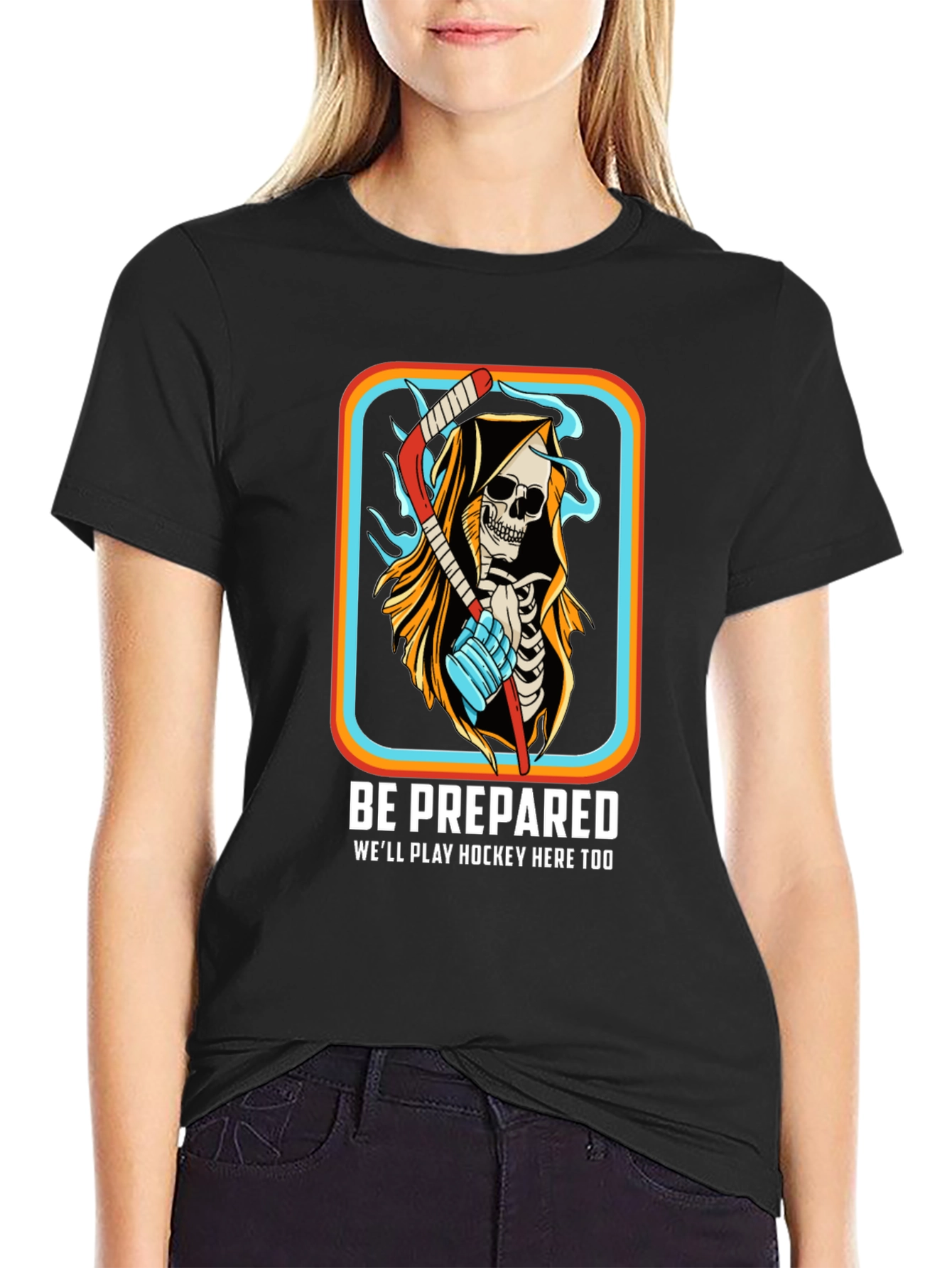 Be Prepared Hockey Reaper T-Shirt