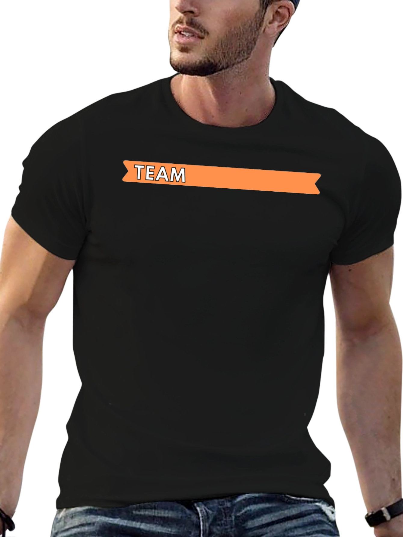 Black Team T-Shirt
