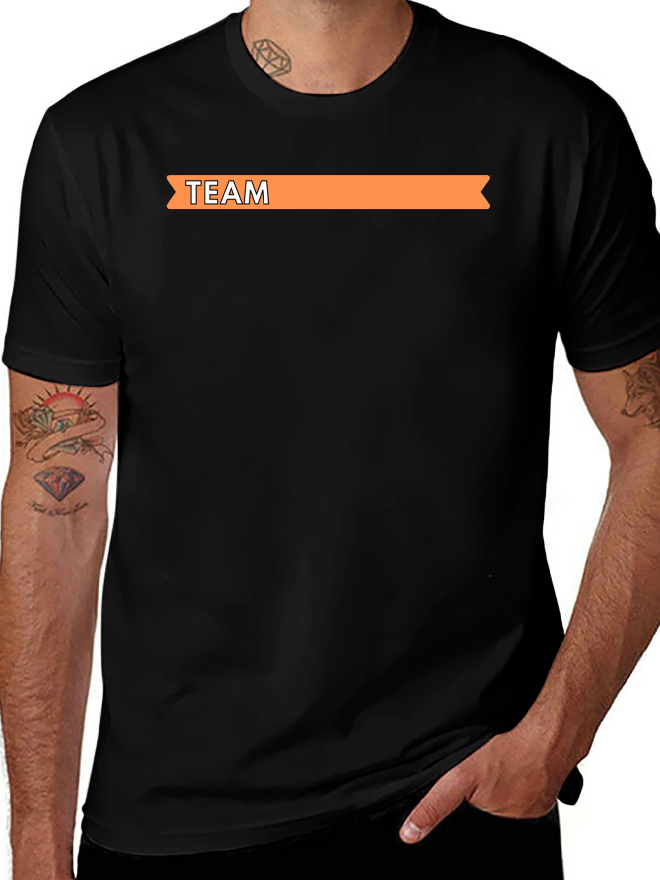 Black Team T-Shirt