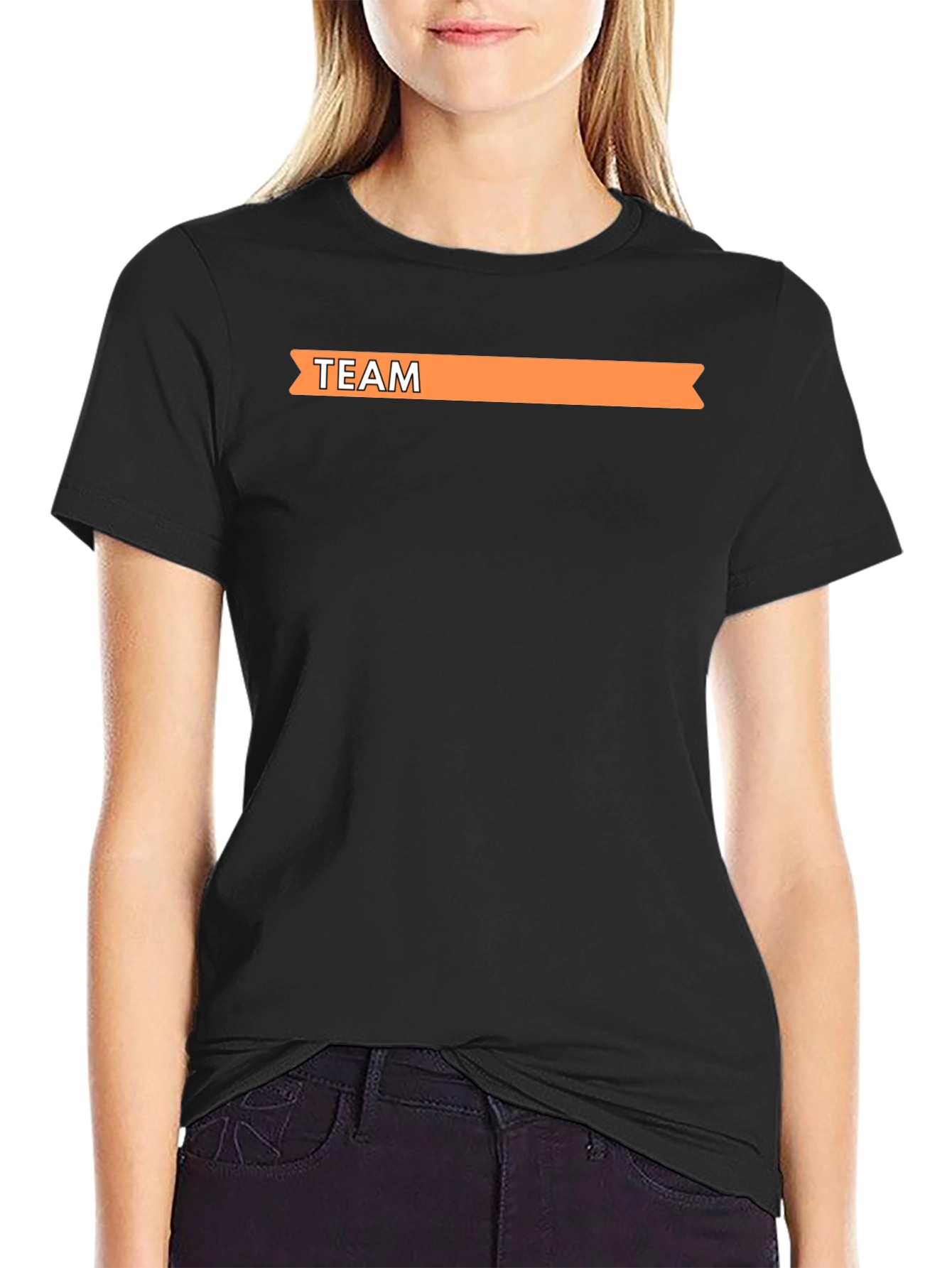 Black Team T-Shirt