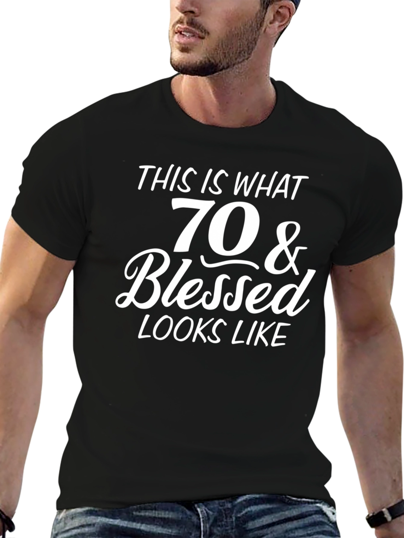 70 & Blessed T-Shirt
