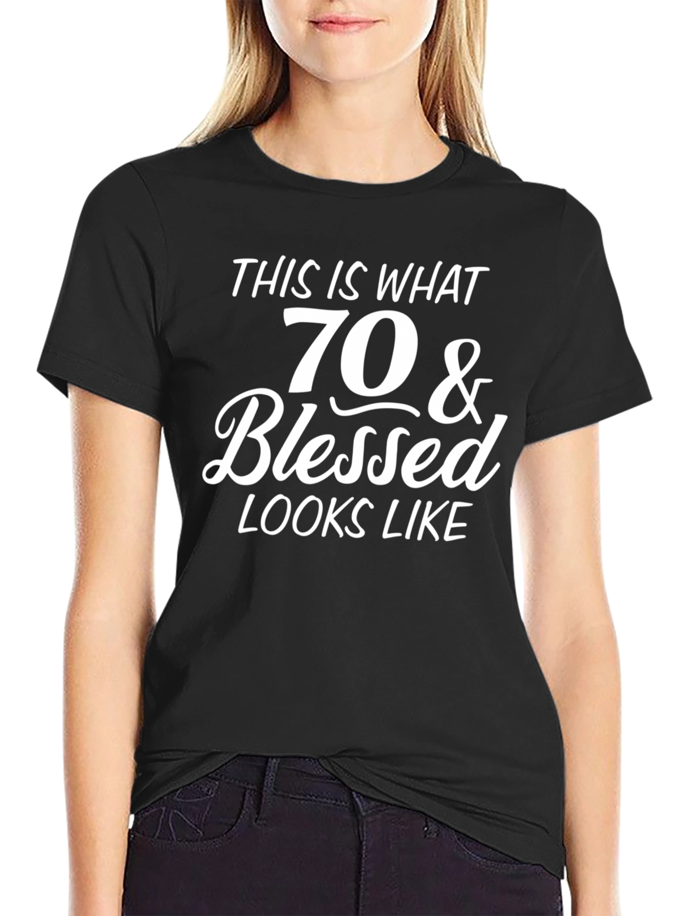 70 & Blessed T-Shirt