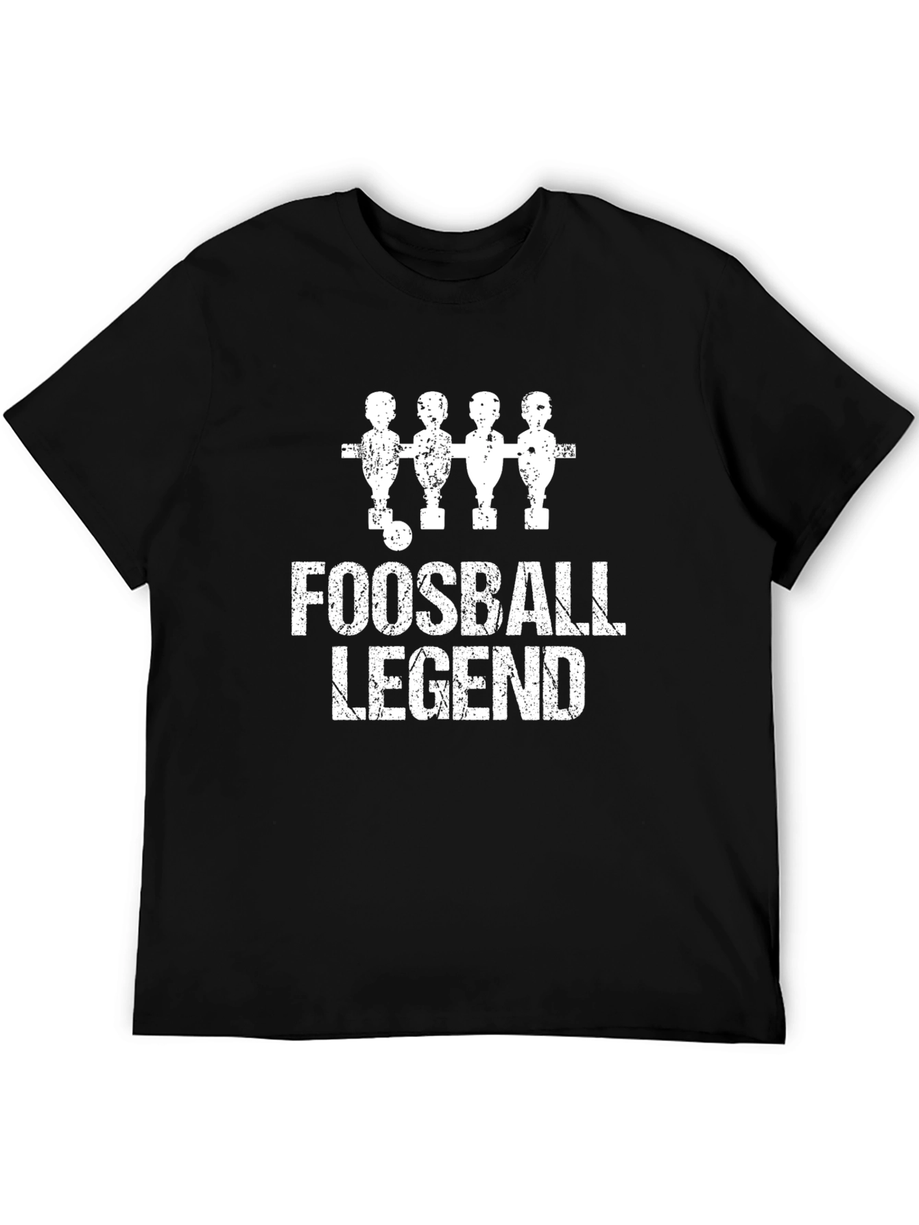 Foosball Legend Graphic Tee - Black
