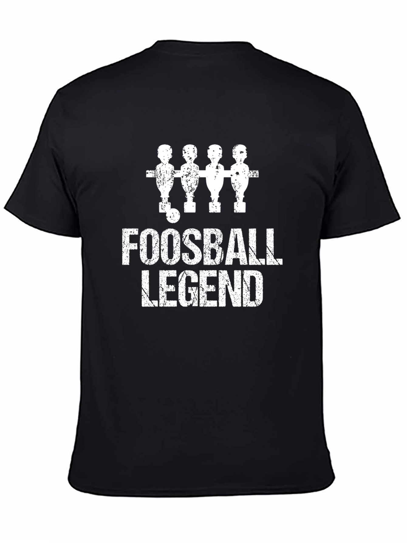 Foosball Legend Graphic Tee - Black