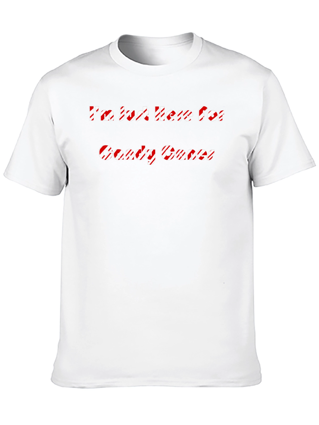 Candy Cane T-Shirt - Holiday Fun