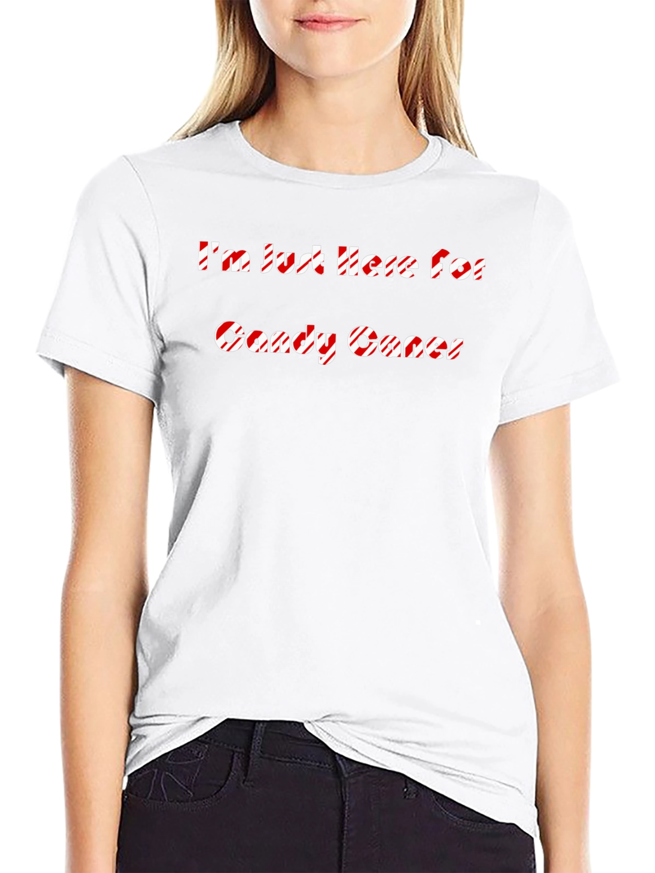 Candy Cane T-Shirt - Holiday Fun
