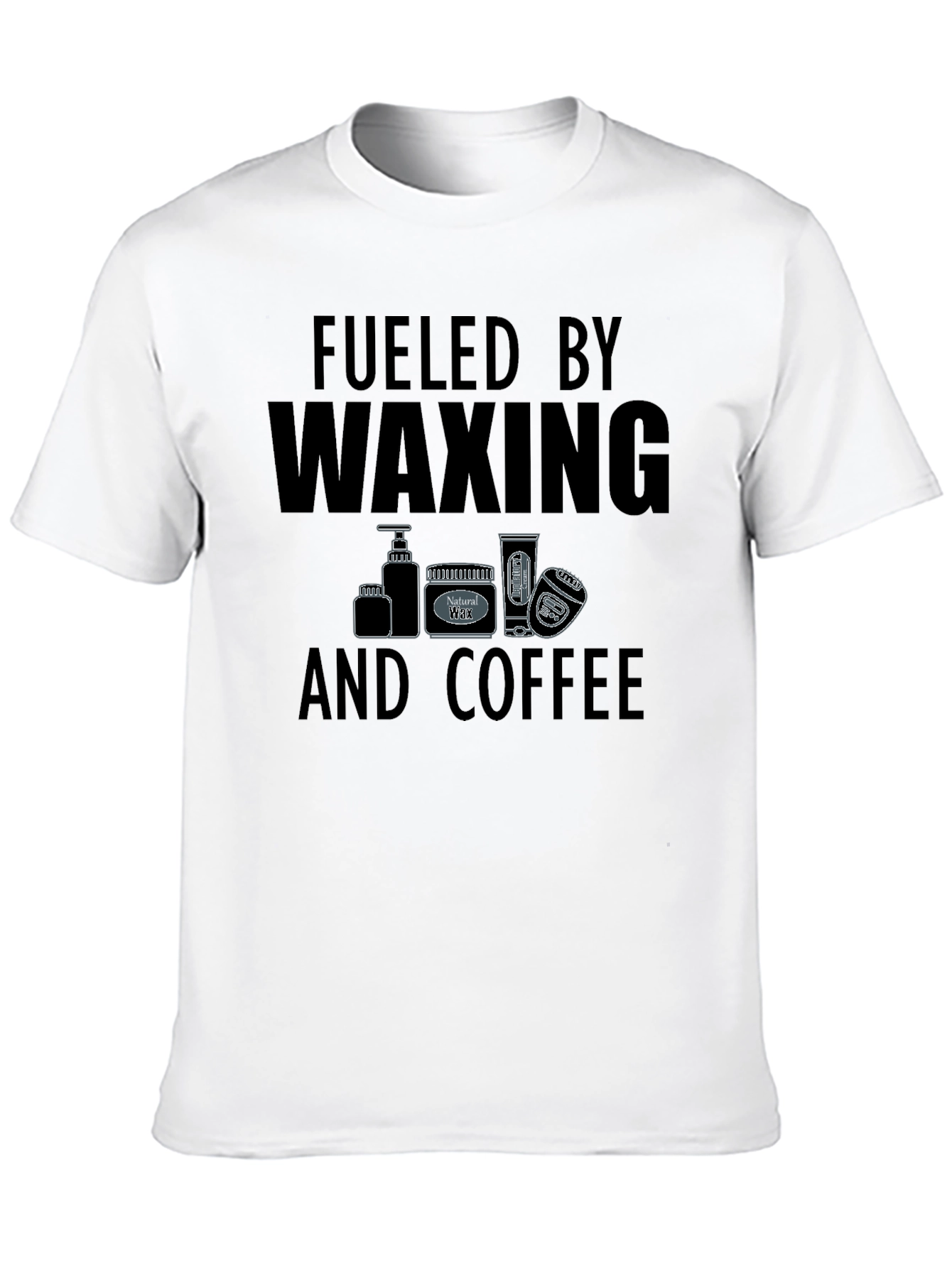 Fueled By Waxing And Coffee T-Shirt