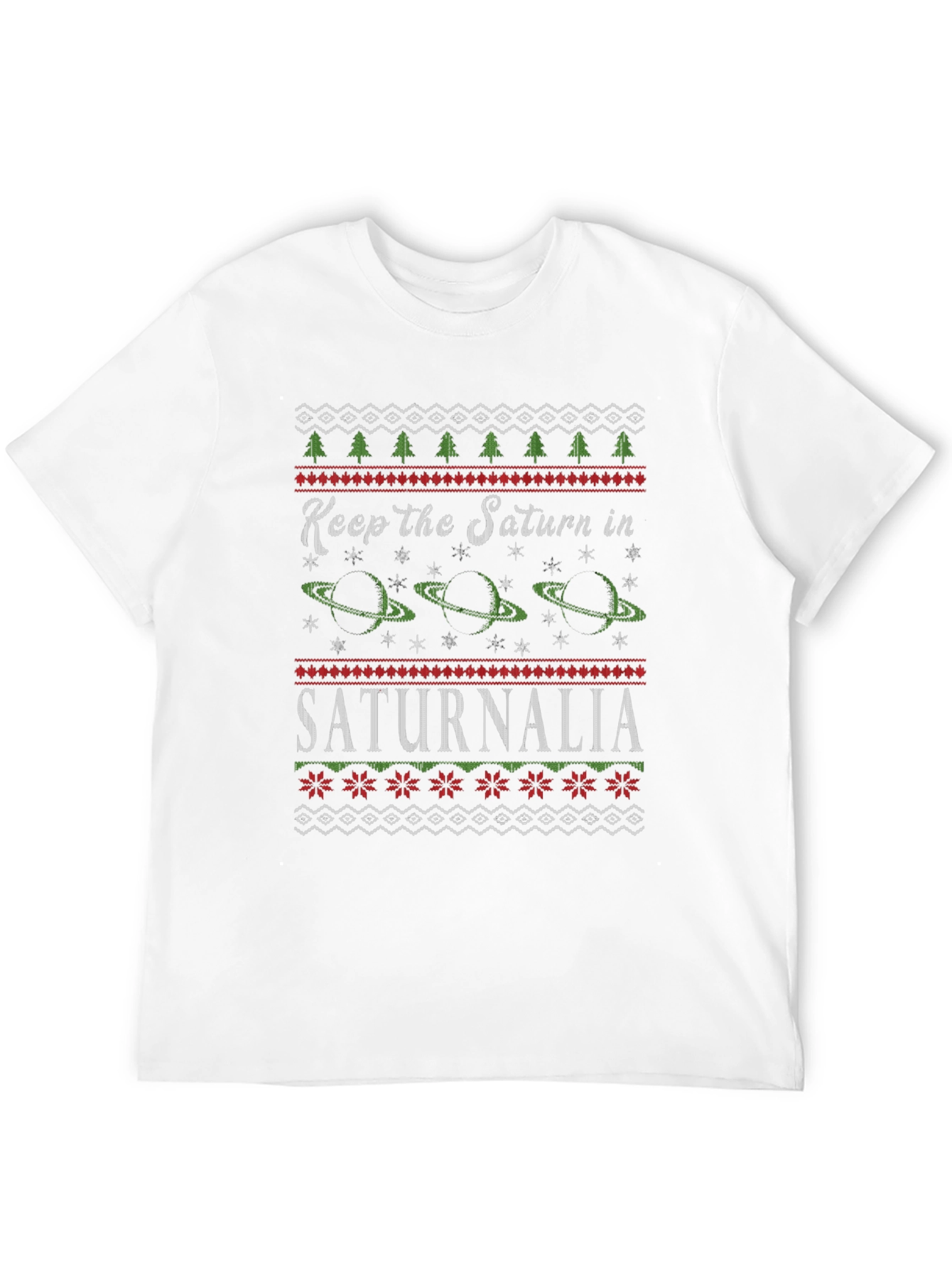 Saturnalia Ugly Christmas Sweater T-Shirt