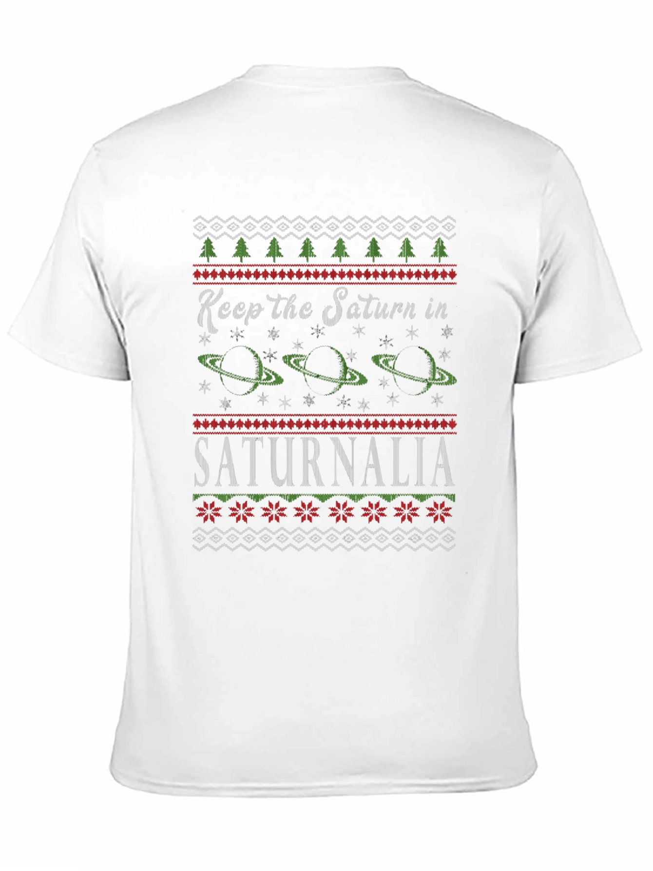 Saturnalia Ugly Christmas Sweater T-Shirt