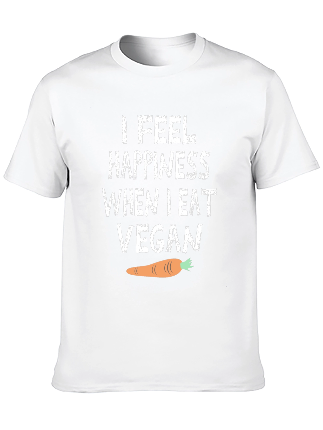 Vegan Happiness T-Shirt - Soft Cotton Tee
