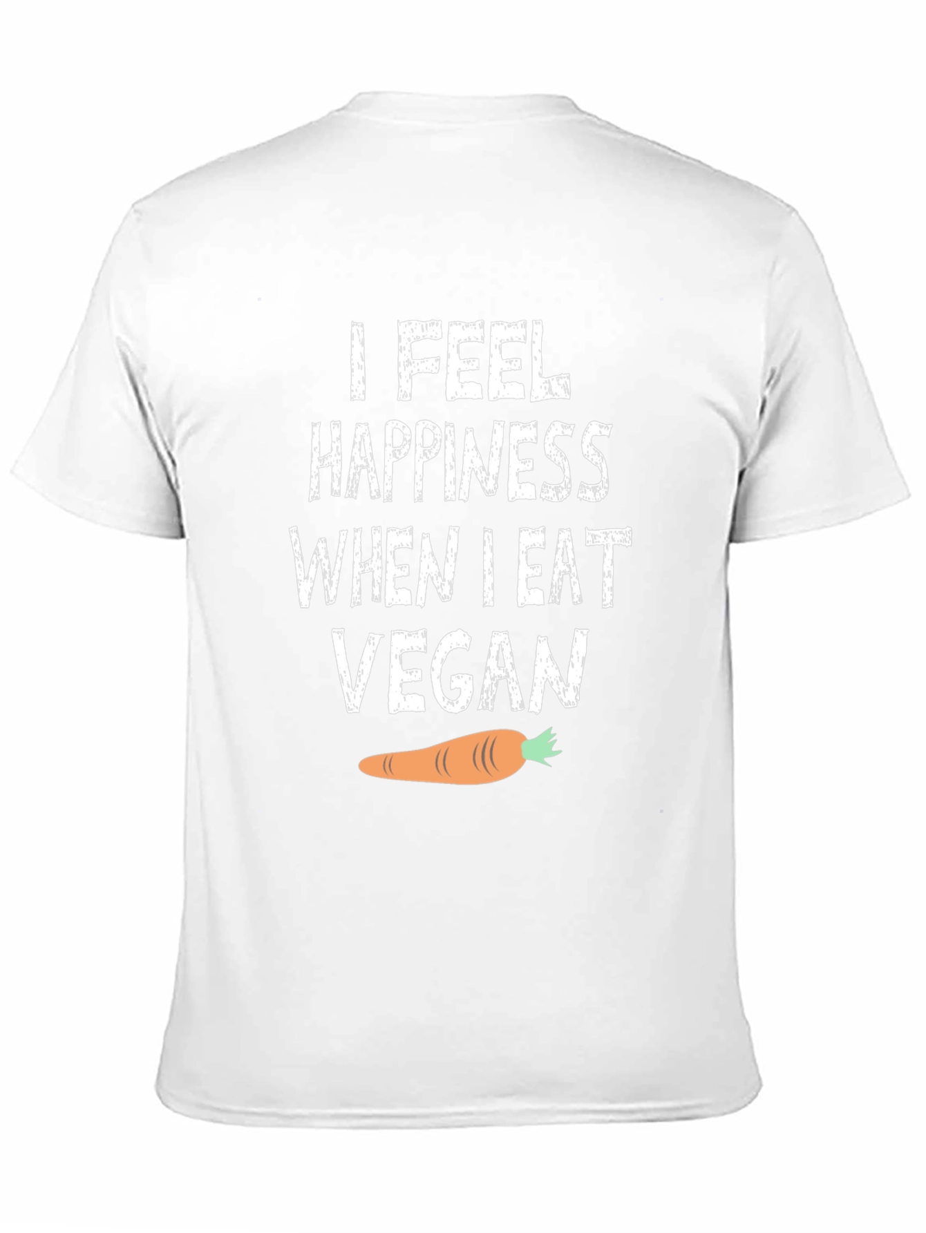 Vegan Happiness T-Shirt - Soft Cotton Tee