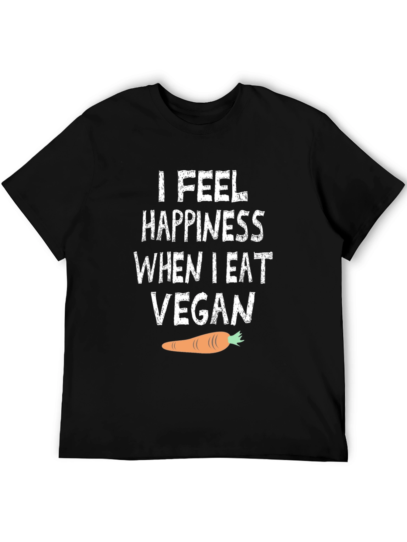 Vegan Happiness T-Shirt - Soft Cotton Tee
